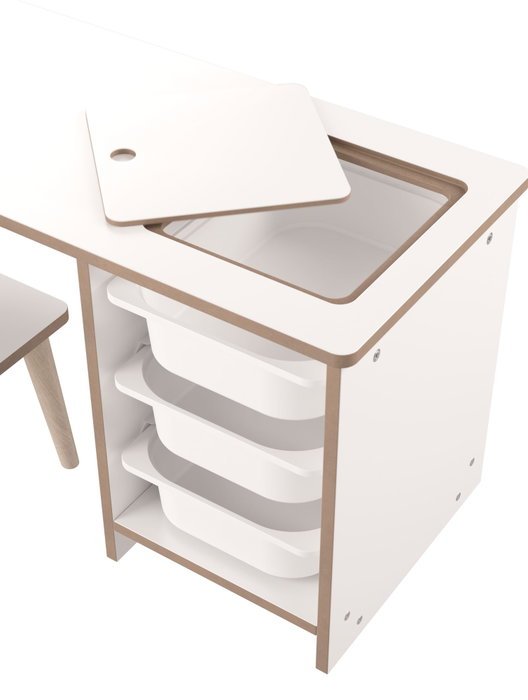Hanah Home Juego de Mesa para Niños Soho - Blanco